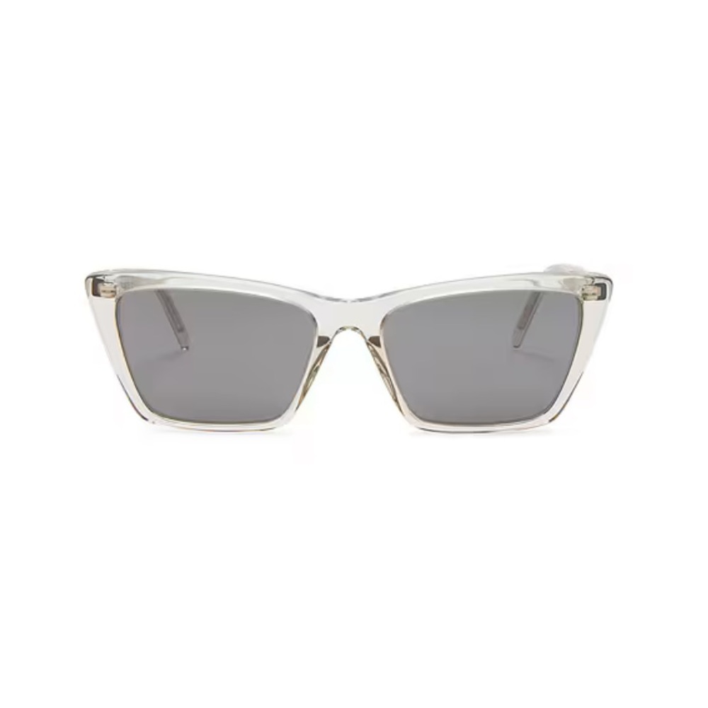 Yves Saint Laurent Gray Sunglasses Modern Design